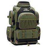 Bassdash Fishing Tackle Backpack Leichte Taktische Umhängetasche Soft Tackle Box mit schützender Regenhülle