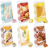 SCENTORINI Duftwachs für Duftlampe, Winterduft, 6 Stück, Raumdüfte Duftwachswürfel, Sojawachs Wax Melt, Raumduft, für Kerzen Wärmer, Goldener Apfel, Zimtbrötchen Düfte Geschenk Set für Weihnachte