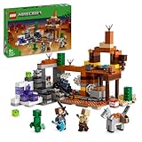 LEGO Minecraft Die Mine in den Badlands, Bergbau-Spielzeug zum Videospiel, Set für Jungen und Mädchen ab 8 Jahren, Bauspaß Steinen, Abenteuerset, Geburtstagsgeschenk 21263