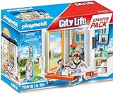 PLAYMOBIL City Life 70818 Starter Pack Kinderärztin, Spielzeug für Kinder ab 4 Jahren