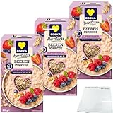 usy Bundle für Edeka Premium Porridge Beere 3er Pack (3x350g Packung) + usy Block