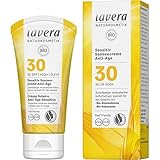 lavera Sensitiv Sonnencreme Anti-Age LSF 30 • Sonnenschutz • Lichtschutzfaktor 30 • Naturkosmetik • vegan • zertifiziert • 50 ml