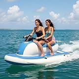 Elektrisches Rush Wave Surfboot-Jetski mit 500W/700W Unterwasserpropeller,mit Tauchgriff/Thruster-Aufbewahrungstasche,9-Gang-Einstellung,Tragkraft 220kg,für Meerestauchen und Wassersport 500W16A
