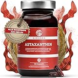 QIDOSHA® Astaxanthin 12 mg aus EU-Rohstoffen & Olivenöl, 90 Stk/Glas, 12mg Astaxanthin hochdosiert je Kapsel, flüssiges Astaxanthin hochdosiert aus portugiesischer Algenzucht