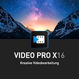 MAGIX Video Pro X16 - Kreative Videobearbeitung I Videobearbeitungsprogramm I Videoschnittprogramm I Windows 10 / 11 I 1 PC-Volllizenz für 2 Geräte