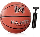 NAJATO Sports Basketball – Basketball Größe 7 inkl. Ballpumpe – Für den Outdoor & Indoor Bereich