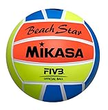 Mikasa Ball Beach Star, Neonfarben, 5, 1633