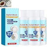 Spritzschaum-Toilettenreiniger, 5,29 Unzen WC-Aktivsauerstoffmittel, Reinigungsschaumpulver, Spritzschaum-Toilettenreiniger für Hockpfannen, Urinale, Waschbecken, Toilettenschüssel (3PCS)