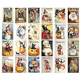 Guaber Pack Von 24 Grußkarte Halloween Postkarte Dankesnachricht Geburtstag Hochzeit Einladung Party Grüße Karten