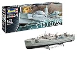 Revell 5162 1 German Fast Attack Craft S-100 Plastic Model Kit Luftfahrt GmbH 05162 5162-1:72, Mehrfarbig, 1/72