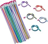 LISOPO 15pcs Biegebleistifte Mitgebsel Kindergeburtstag Lernspielzeug Give Aways Partybeutelfüller Partydekorationszubehör Spielzeug