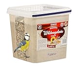 Fidelio Wildvogelfutter, Wildvogelmix, ganzjähriges Wildvogelfutter proteinreich / energiereich, hochwertiges Vogelfutter für Wildvögel, im Eimer, 3 kg
