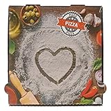 100 Pizzakartons Francia 'Herz', FSC®-zertifiziert (30x30x4cm)