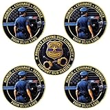 Dünne blaue Linie, weibliche Polizistin, Herausforderungsmünze, Ehre, Mut, Service-Strafverfolgungs-Medaillon, Tribut-Token für Pflicht und Unterstützung, Gedenkpolizei, Geschenk für Männer und Frauen