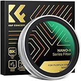 K&F Concept UV Filter für Fujifilm Kamera X100-Serie,Schutzfilter Kompatibel mit Fujifilm Kamera X100/X100F/X100S/X100T/X100V/X100VI-Silber