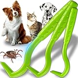 Retoo Zeckenzange Zeckenhaken Zeckenentferner 3er Set Zeckenhebel Premium Zeckenschutz für z.B. Hund, Schonende & Effektive Zeckenentfernung, Beste Zeckenschutz