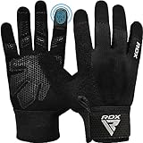 RDX Fitness Handschuhe Vollfinger Damen Herren, Gewichtheben Touchscreen Trainingshandschuhe, Bodybuilding Krafttraining Workout Gym Weight Lifting Gloves Powerlifting Kraftsport Griff Radfahren Sport