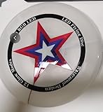 Pwtuuki Frisbee Flying Disc, LED Wurfscheibe Wasserfest Durchmesser 25 cm, Outdoor Sport Spaß im Freien Garten Spiel für Erwachsene und Kinder