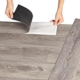 neu.holz Vinylboden Vanola Laminat Selbstklebend rutschfest Antiallergen Bodenbelag PVC-Platten 5,85 m² Grey Alaska Oak