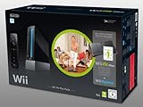 Nintendo Wii 'Wii Fit Plus Pak' - Konsole inkl. Wii Sports, Wii Fit Plus, Balance Board + Remote Plus Controller, schwarz