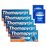 Thomapyrin INTENSIV Tabletten - 3fach Power bei intensiveren Kopfschmerzen & Migräne - 5 x 20 Stk. + 2 Eye Pads