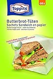 Toppits® Sandwich/Butterbrot - Tüten (12 x 20 cm / 60 Stück) FETTDICHT