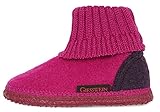 GIESSWEIN Kramsach Kids, Hüttenschuhe Unisex Kinder, Beere 375 , 33 EU