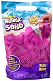 Kinetic Sand Beutel Pink, 907 g - magischer Sand aus Schweden für sauberes, kreatives Indoor-Sandspiel, für Kinder ab 3 Jahren