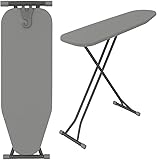 Bügelbrett Heßler Höhenverstellbares Bügelbrett mit Silikonablage & Haken, Plain