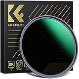 K&F Concept Nano-X Serie ND64 Filter(6 Blendenstufen) 62MM Slim Fester Graufilter