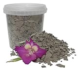 2 kg Ghassoul/Rhassoule Wascherde Granulat, Lavaerde für Haar- & Körperpflege, Marokkanische Premium Tonerde, Natürlich & Vegan, Bio vegane Peeling, Heilerde, Sauna