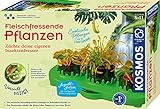 KOSMOS 632137 Fleischfressende Pflanzen, Insektenfresser selbst anpflanzen, Komplett-Set Anzucht-Station, Samen, Erde, Pipette, Experimentierkasten für Kinder ab 8 Jahren zu Garten, Biologie, Natur