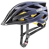 uvex i-vo cc MIPS - Leichter Allround-Helm für Damen und Herren - MIPS-Sysytem - Midnight-Silver matt - 56-60 cm