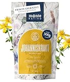 Johanniskraut Tee Monte Nativo (300g) - Johanniskrauttee schonend getrocknet - 100% natürlich und ohne Zusatzstoffe - Aromatischer Kräutertee für einen köstlichen Aufguss