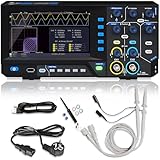 PeakTech P 1402 - Digital Oszilloskop 2 Kanal [3 Jahre Garantie] 20 MHz, 250MS/s, USB Schnittstelle, PC Software, P 1402 Oscilloscope, Schwarz, USB Oszilloskop, Oszilloskop Multimeter