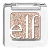 e.l.f. Fine as Fleck Glitter Eyeshadow - Champagne Showers | Lidschatten mit Glitzer, Weiche Textur, Augen Make-up mit Schimmer, Langanhaltend, Vegan | 0.06 oz. (1.8g)
