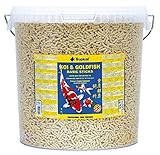 KOI&Goldfish Basic Sticks 21L / 1600g - Teichfischfutter, Schwimmstäbchen für die tägliche Fütterung von Koi, Goldfisch