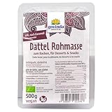 Govinda Bio Dattel-Rohmasse SparPack 6x500g | 100% Barhi-Datteln | Natürliche Süße ohne Zusätze | Karamellartiges Aroma | Perfekt für Smoothies, Desserts & Backen | Vegan & Naturbelassen