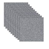 FOGARI Selbstklebende Teppichfliesen,10 Stück Teppichfliesen 30x30cm selbstliegend,Teppichboden, Teppich Fliesen,strapazierfähiger Teppich Bodenbelag mit hochwertigem Schlingenflor für Haus & Büro