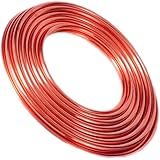 MegaHaustechnik Kupferrohr weich Ringware  Außendurchmesser 6mm | 8mm | 10mm | 12mm | 15mm | 18mm | 22mm  WUNSCHGRÖSSE + LÄNGE (1 bis 50m) einfach wählen  6mm | 1 Meter x Menge in einem Stück