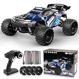 JOYTREKY Ferngesteuertes Auto – 1:18 High-Speed 40 Km/H Rc Auto 2,4 Ghz 4wd All Terrains Offroad Drift Truck Mit Zwei Wiederaufladbaren Batterien FüR LäNgeres Spielen FüR Kinder Und Erwachsene – Blau