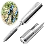 GIAK Angelrutenhalter Universal Zusammenklappbare Rutenhalter Angelrute Haltewinkel Halter 2 Stück aus Edelstahl Fisch Pole Klammern abnehmbar und tragbar