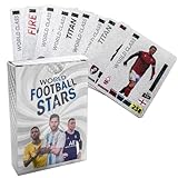 Fußball Star Karten Set 55 Stück (Silber)