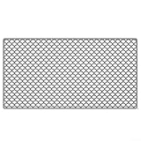 Eawfgtuw Multifunktionale Küchenspülematte aus Silikon, bietet individuelle Passform und rutschfestes Design, um Ihr Geschirr während des Waschens zu schützen, Silikon-Abtropfmatten Dicke (grau)