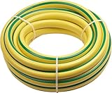 Meister Schlauch Trikotgewebe, 19,05 mm (3/4 Zoll) - 10 m Länge - Zur Bewässerung großflächiger Gärten - Knickfest und Abriebfest - UV-beständig, Gartenschlauch aus Erst-PVC, Wasserschlauch, 9930180
