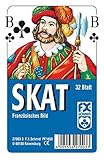 Ravensburger 27003 - Skat, Französisches Bild, 32 Karten in Klarsicht-Box