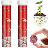 Kalastussaari Pflanzendünger Tablette 2 Flasche universeller Bio -nahrhafte Pflanzendünger für Innen-, Bonsai, Sukkulente, Gemüse
