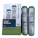 Ersetzt FQK2J Untertisch-Wasserfilter Dual Flow, Kompatibel Mit GE, Reduziert Sedimente Und Verunreinigungen Im Wasser, 2 Stück/Los