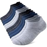 Niorasen Bambus Sneaker Socken Herren Damen 43-46 37-42, Atmungsaktive Sportsocken, Anti Geruch Laufsocken, Antibakterielle Kurze Sommer Knöchelsocken, Halbsocken, Bambussocken 6 Paar