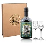 Schlehenlikör 0.5l (25% Vol) - Waldlikör - Likör mit Rum verfeinert - Geschenk + Gläser - 1229 Waldschnaps - Geschenkverpackung | Schwechower Brennerei (1229)